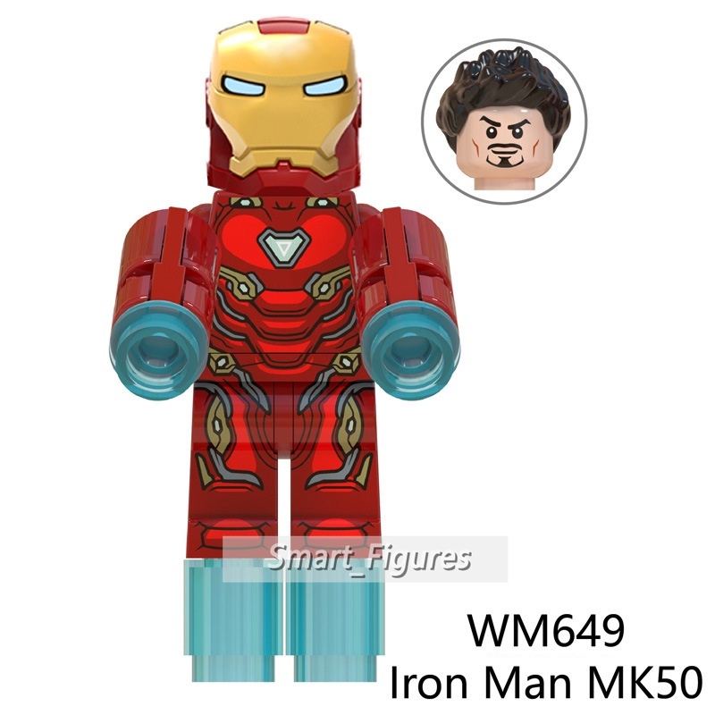 Mainan Action Figure Minifigures MK50 Outrider MK1 MK5 MK85 Marvel Super Heros WM6055