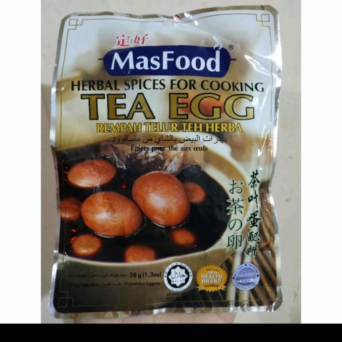 

Ready oke] Tea Egg Herbal Rempah Telur Masfood