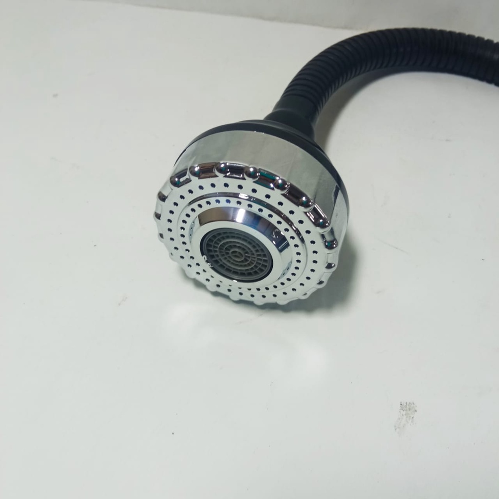 kran cuci piring Kran Angsa Cuci Piring 1/2 inch Kran Wastafel Stainless Steel Model Tembok Fleksibel