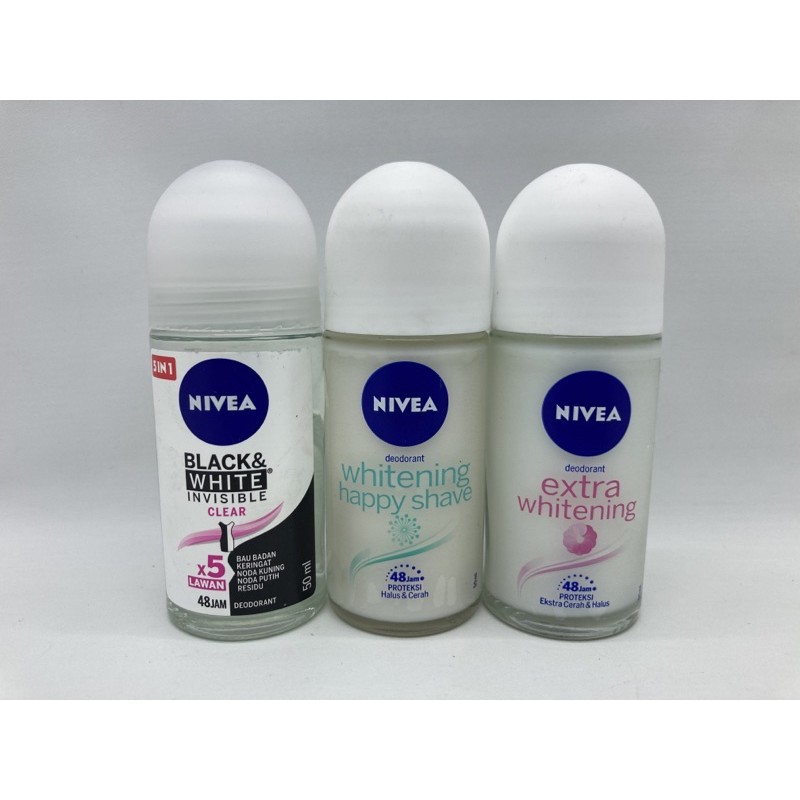 NIVEA WOMEN Deodorant Roll On 50ml [FREE BUBBLE]