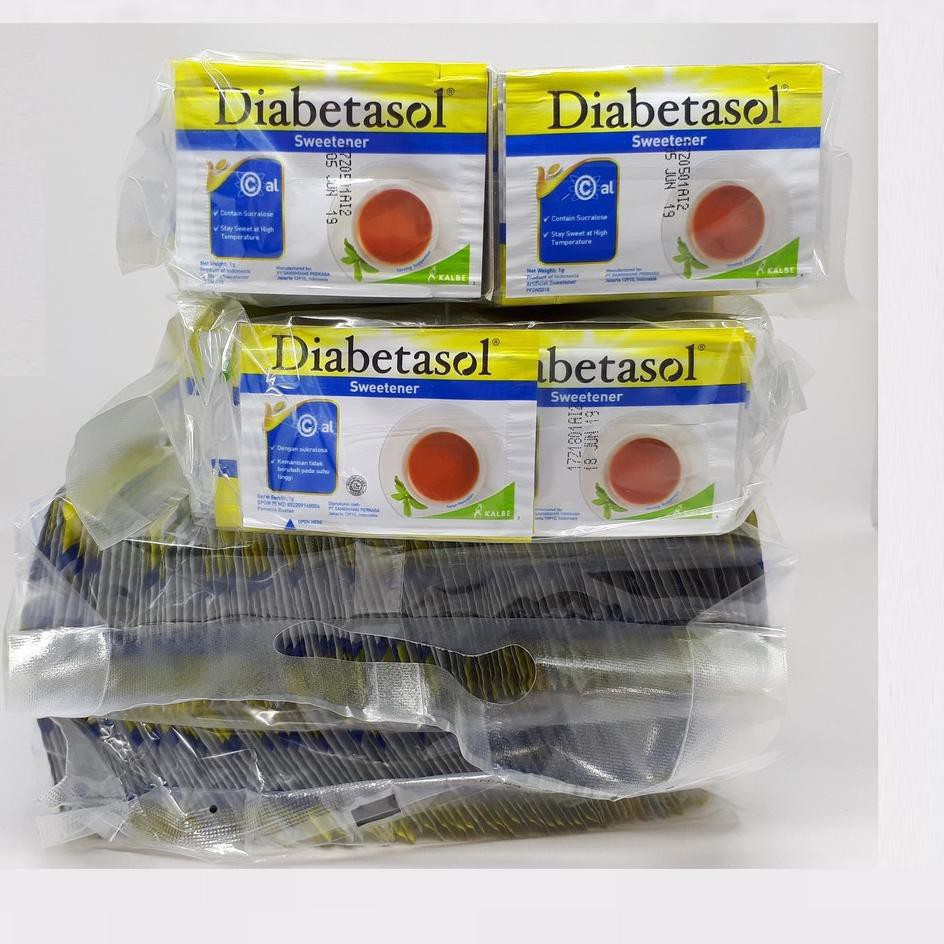 

REAL PICT ! BIG SALE Diabetasol Sweetener 20 pcs (1gram) Keto Friendly