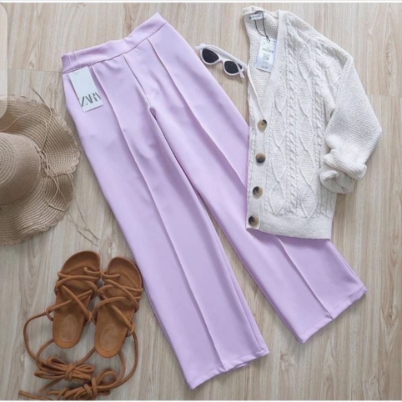 Celana kulot scuba premium/Celana scuba premium termurah/celana jumbo