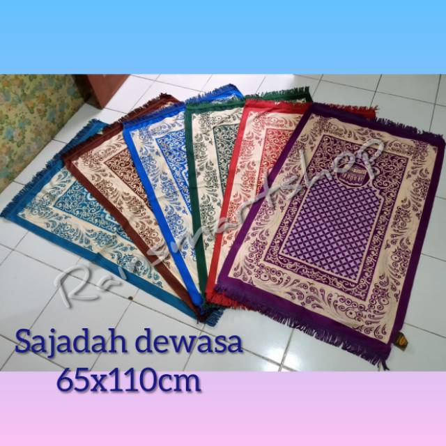 Sajadah Turkey Dewasa, bulu halus