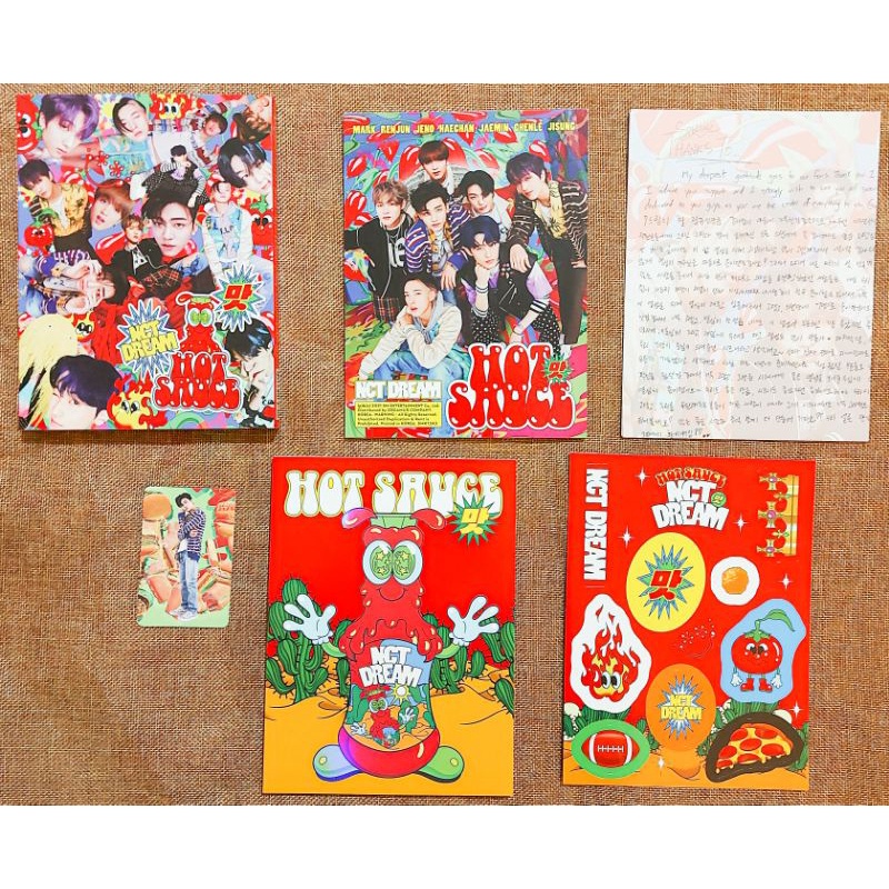 NCT Dream Hot Sauce Album ( Crazy Ver Jaemin PC )