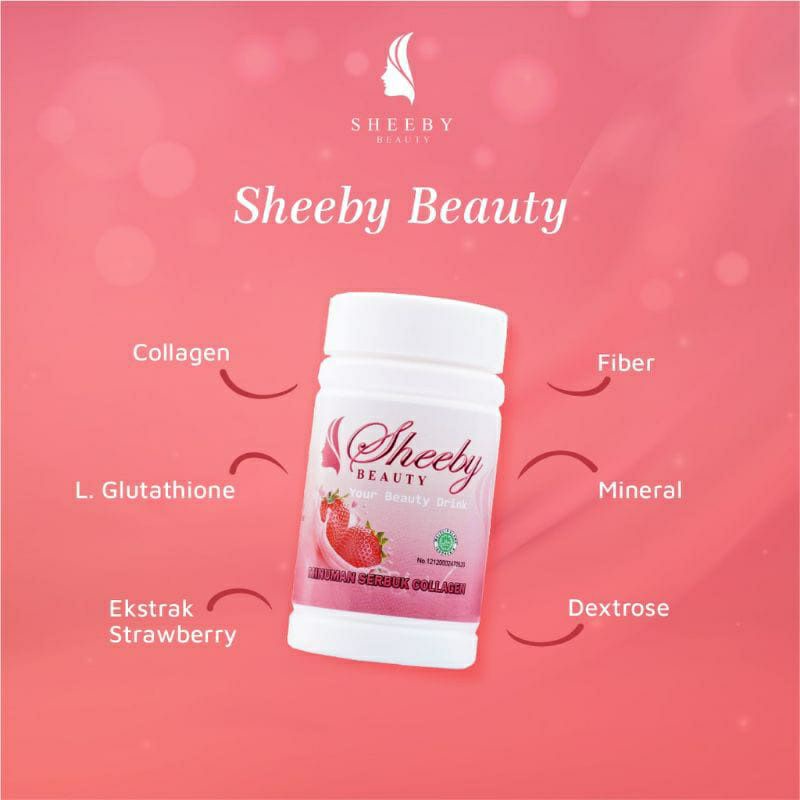 SHEEBY BEAUTY COLLAGEN PEMUTIH BADAN 50 g