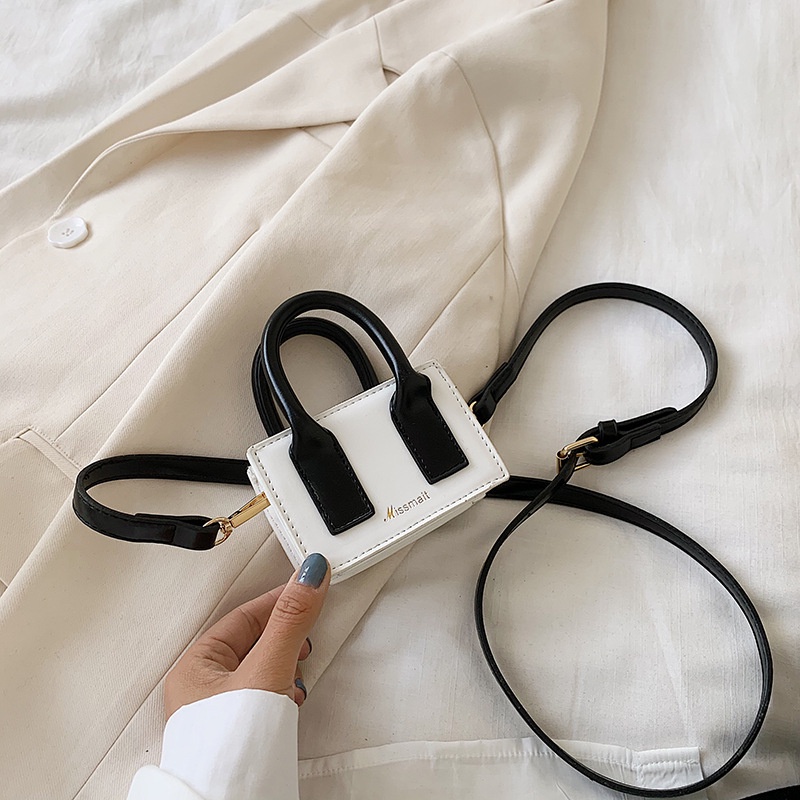 FINOM LEENA - Tas Selempang Wanita Kotak | Sling Bag Korean Style Kekinian