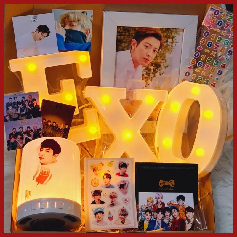 Hampers EXO / Fankit Lampu EXO / Kado EXOL