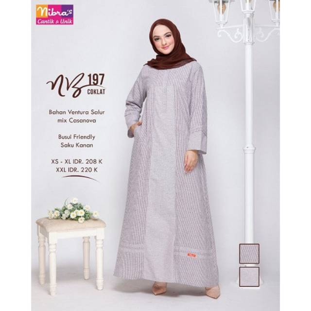 NIBRAS GAMIS CANTIK NB 197