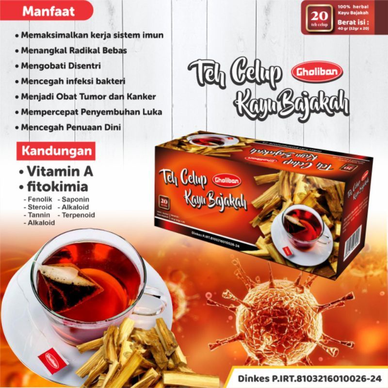 

Teh Celup Kayu Bajakah Asli Kalimantan Gholiban Teh Akar Bajakah Murah Original