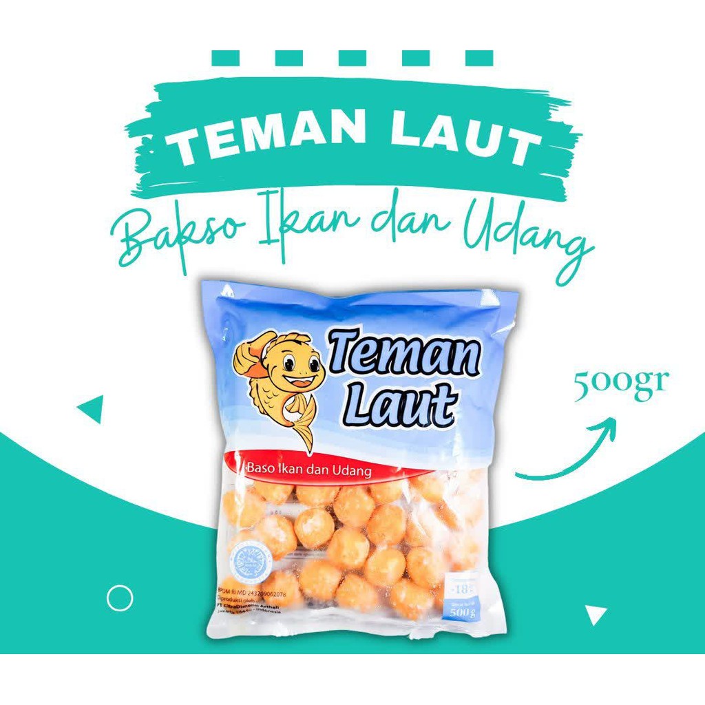 

ADDRIELLA - TEMAN LAUT BAKSO IKAN DAN UDANG 500gr | TEMAN LAUT/FROZENFOOD/FROZENFOOD MURAH