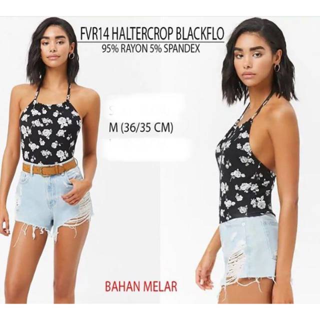 Forever21 halter crop