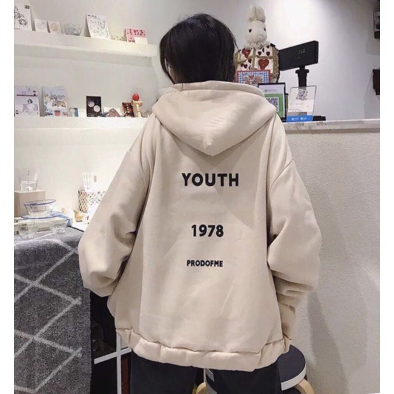 Zip Hoodie YOUTH PROUD OF ME BIGSIZE (S - 6XL 5XL 4XL XXL XXL XL L M ) Oversized Jacket Boy Girl ZipHoodie Resleting Korean Style Young YOUTH Unisex Fleece Jaket zipper Jumbo