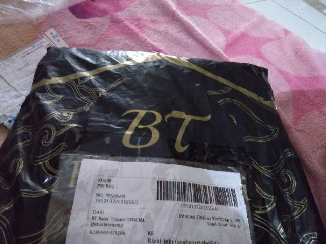 Batik Trusmi Kemeja Batik Pria Lengan Panjang Pagar Benang