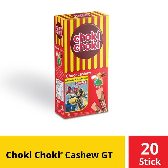 

PROMO Choki Choki ChocoCashew @1000 (1 box isi 20 pcs) MURAH