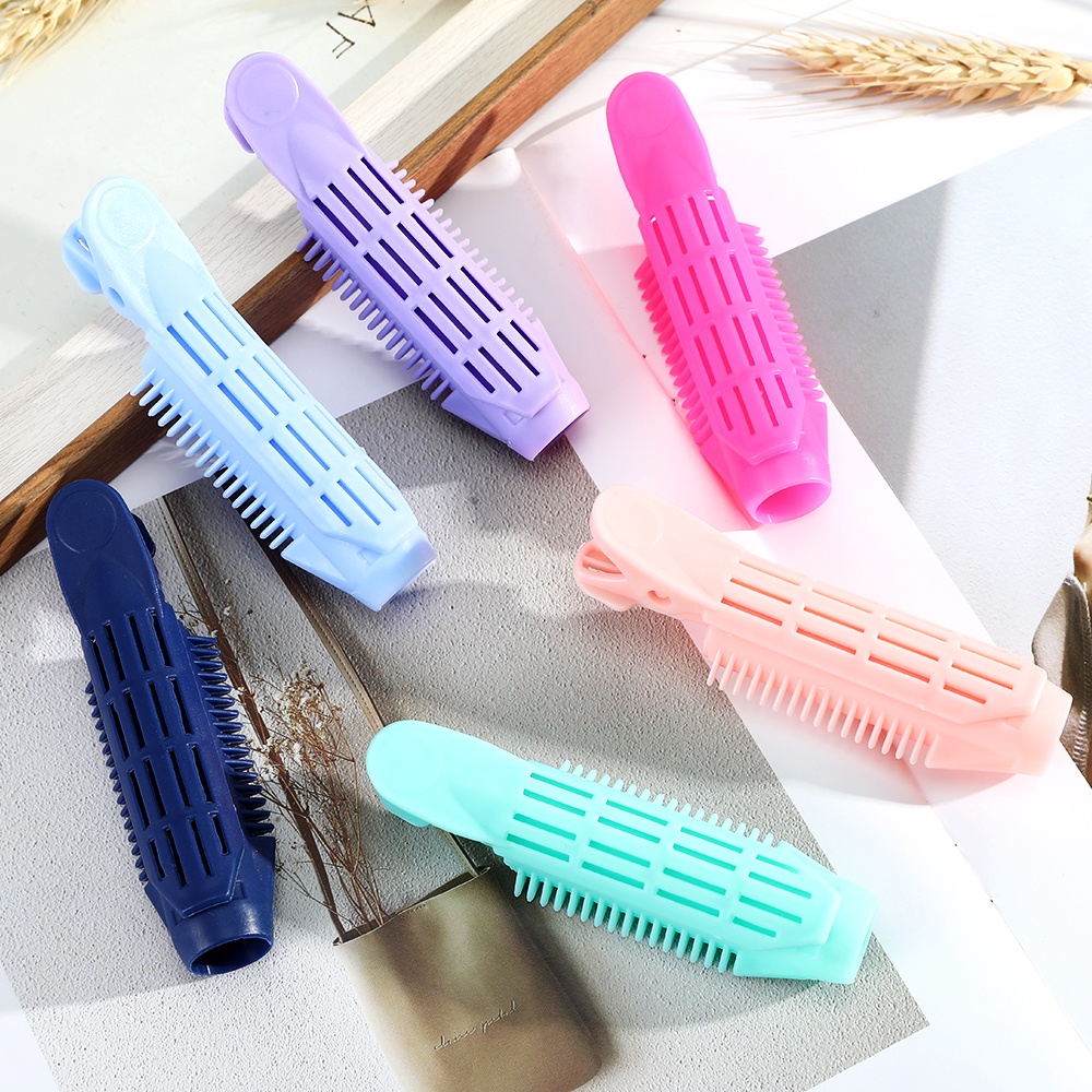 2 Pcs/Set Korean Girls Fluffy Hair Clip / Air Bangs Curly / Wave Shaper Hair Root Fluffy Clip Hairpins Hair Styling Tool