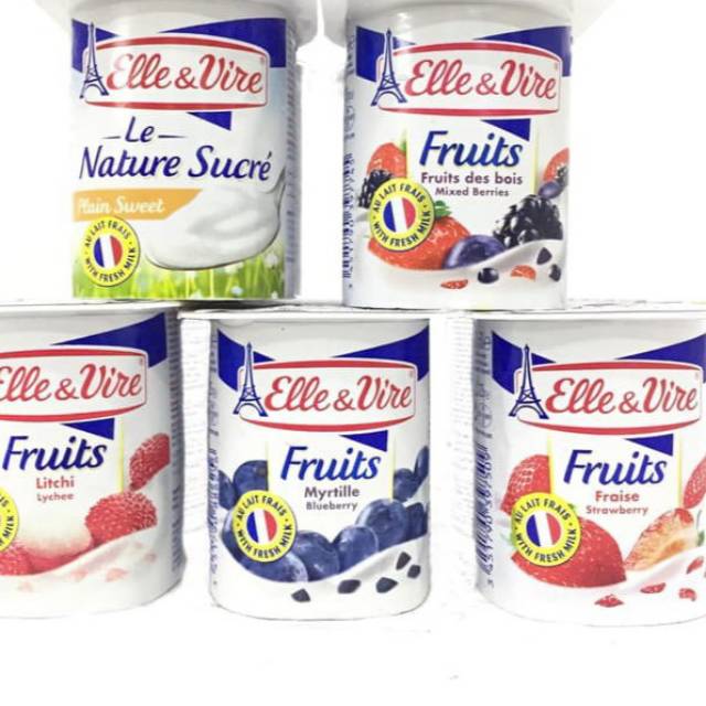 

ELLE & VIRE YOGURT 125ML