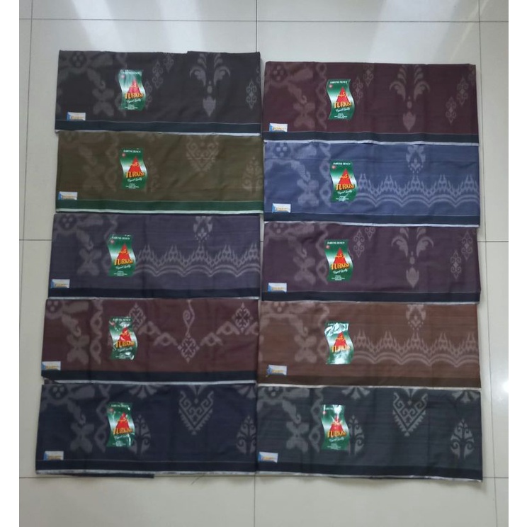 Sarung tenun turkish motif kembang