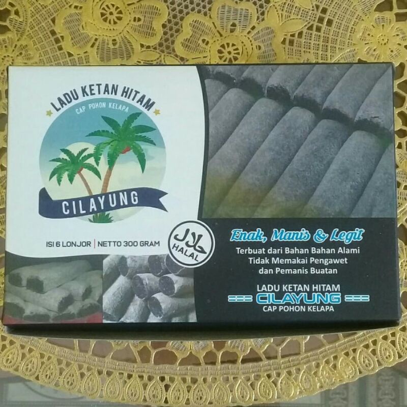 

NOB Ladu Ketan Hitam Cilayung 900grm (paket hemat 3box)