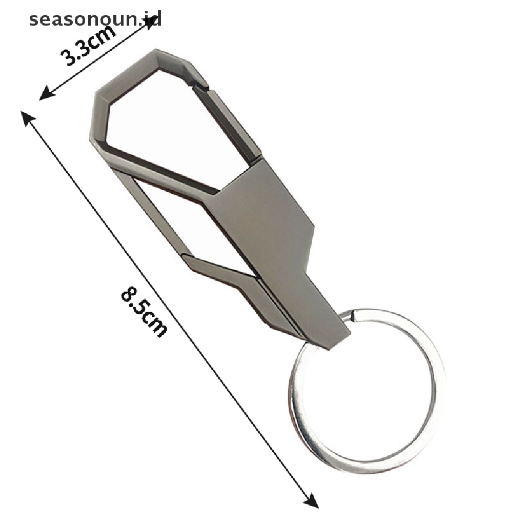 【seasonoun】 Fashion Mini Knife Keychain Foldable Personalized Lettering For Car Key Holder .