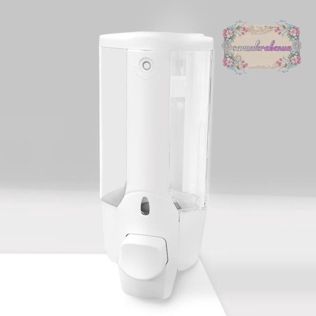 RT86 Tempat Hand Soap Washing hand Dispenser Sabun Cair Single Key Lock Tube Double 1 Tabung Dinding WC SB3468