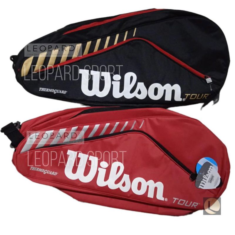 Tas Raket Tenis Wilson Tour Thermoguard WRZ857608 / Tas Wilson