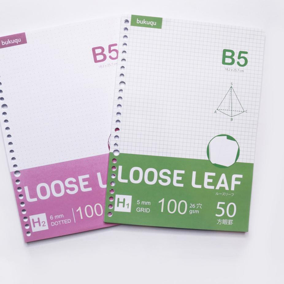 

PROMO BESAR KODE-655 HVS B5 Loose Leaf 100 gsm by bukuqu
