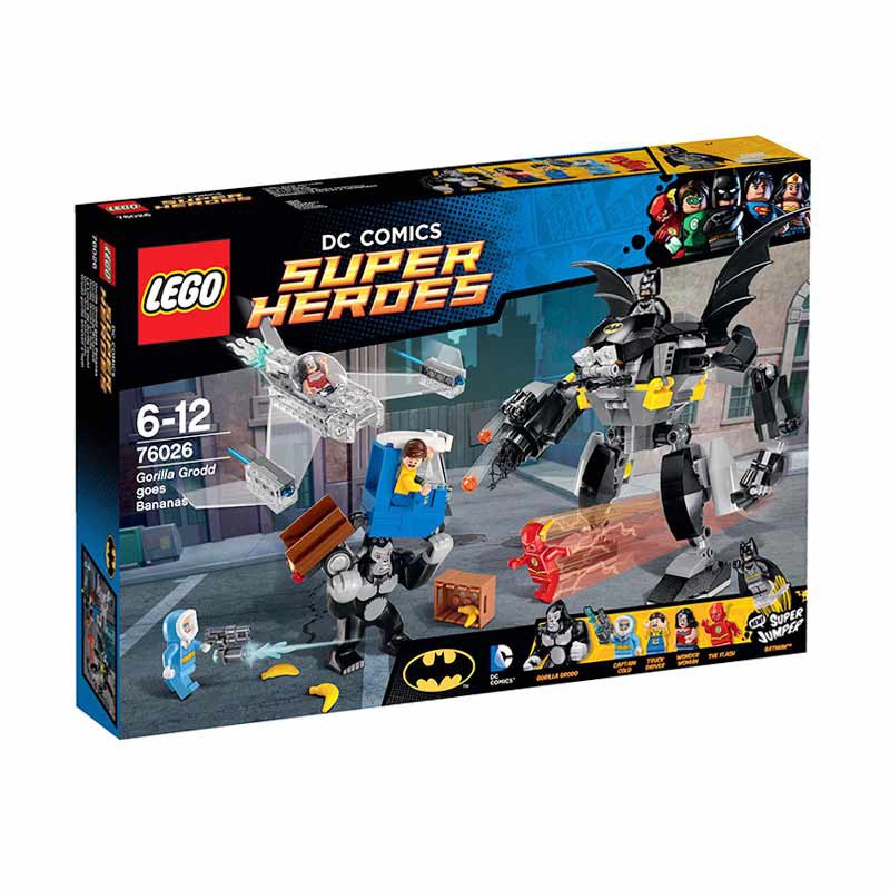 Toys LEGO Super Heroes Gorilla Grodd Goes Bananas 76026