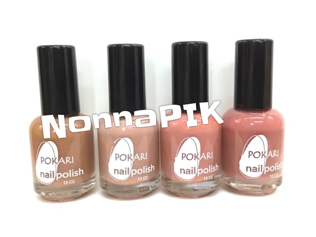 Kutek Nail Polish POKARI Kulit Netral 3 atau 4 BUAH Taiwan BPOM RI