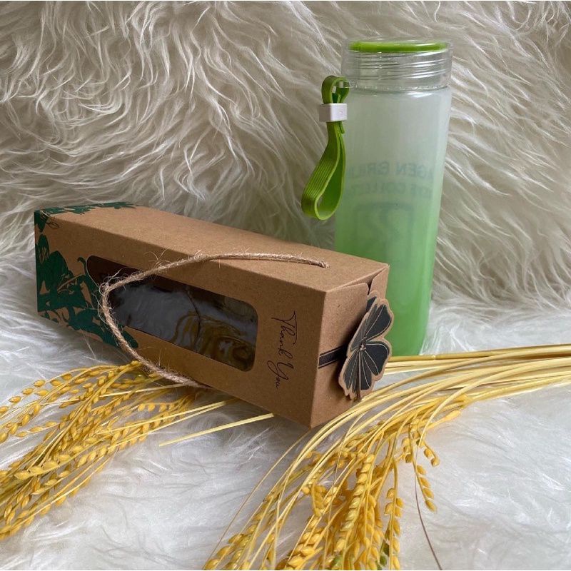

DUS PAPER BOX RASTIK UNTUK KEMASAN SOUVENIR BOTOL 420 ML