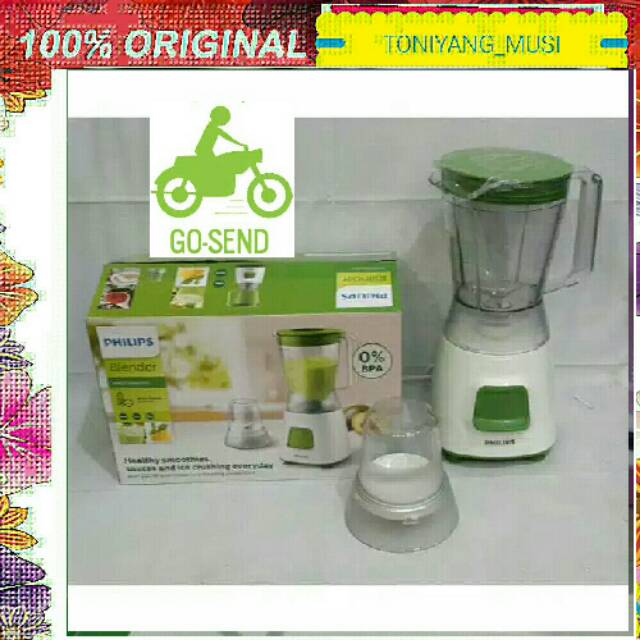 blender philips HR 2057, 2 tabung