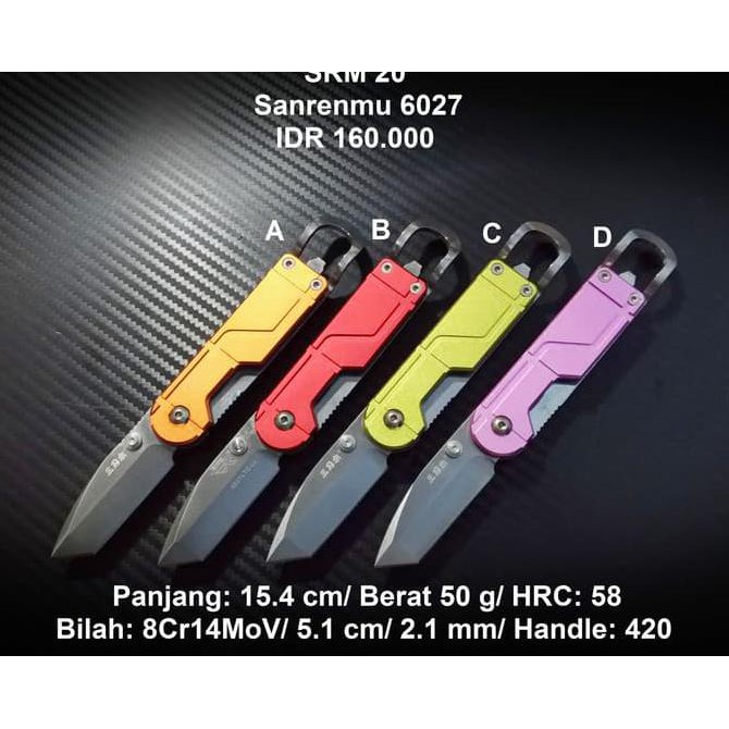 Pisau Outdoor Sanrenmu 6027 Original | Olahraga |  Hiking & Camping | Survival Kit & Alat
