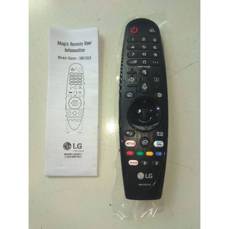 REMOTE MAGIC LG SMART TV ANMR20GA  TYPE LM, UM, LN, UN, NANO, E,C, W Original