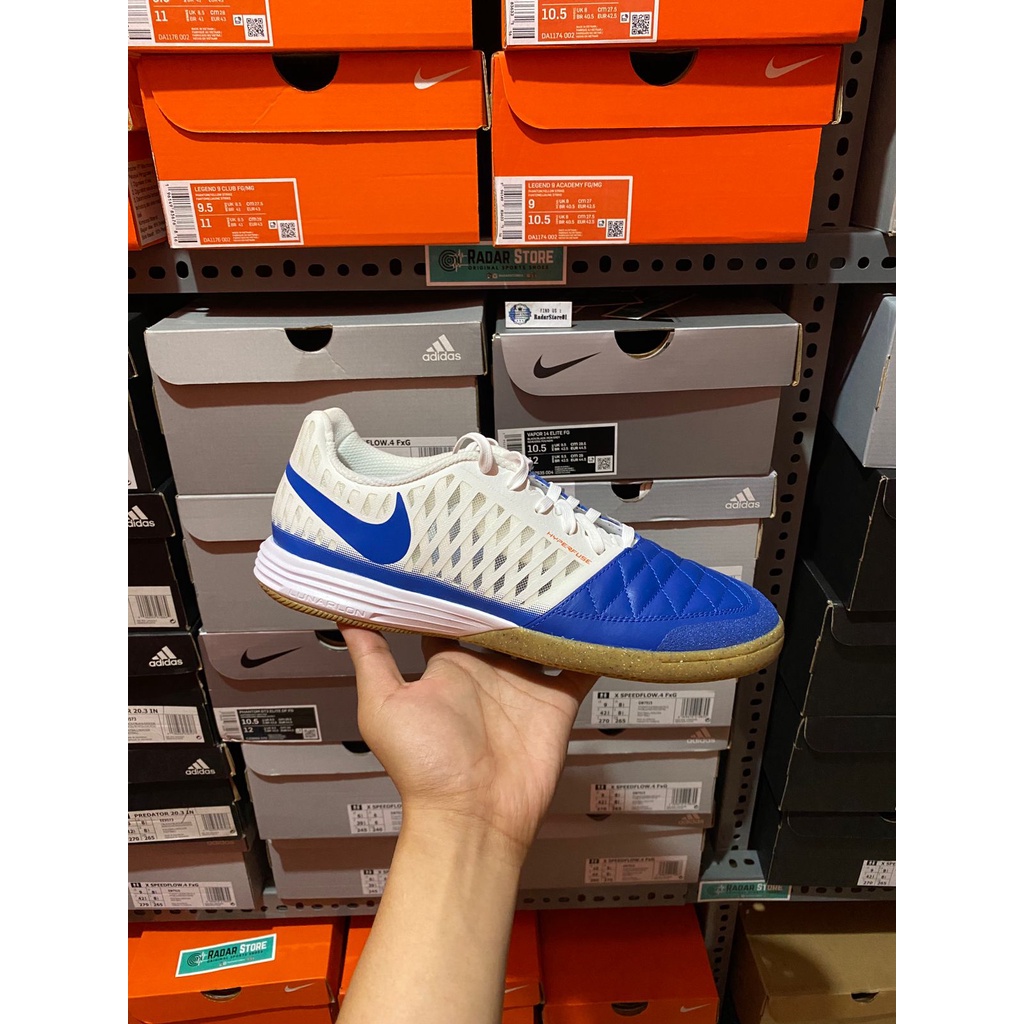 Sepatu Futsal Nike LunarGato II IC Blue Jay 580456-100 Original BNIB