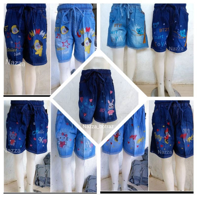 PROMO Hot pants Celana Pendek Jeans Anak Perempuan Murah