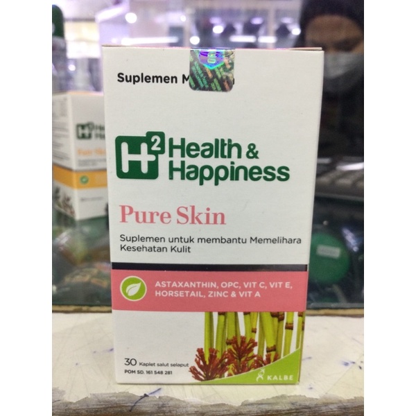 h2 pure skin isi 30