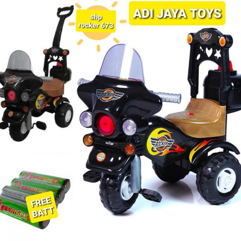 ( BISA COD ) Sepeda anak - sepeda goes - sepeda roda 3 - sepeda dorong - mobil dorong - SHP ROCKER