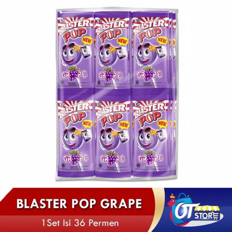 

Blaster Pop Grape (36 Pcs) 281gram