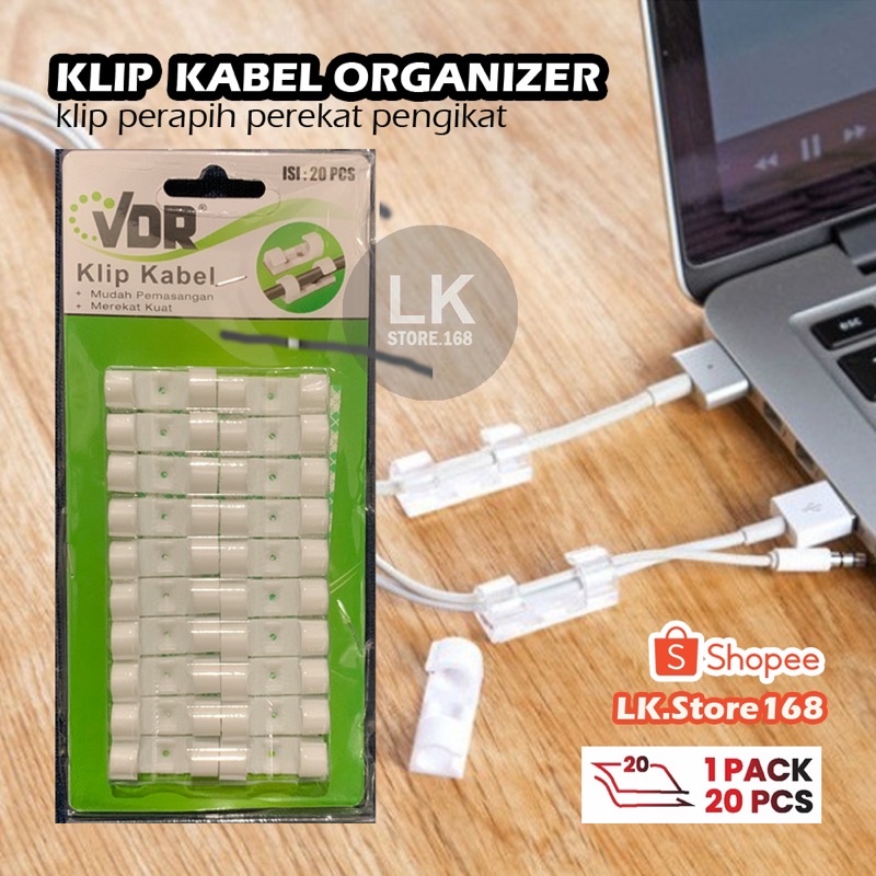 KLIP KABEL ORGANIZER VDR