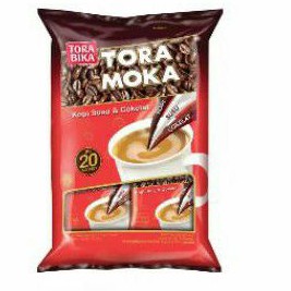 

Tora Bika kopi susu dan coklat coffee TORA MOKA torabika bubuk ( 20 sachets x 30gr) 600gr