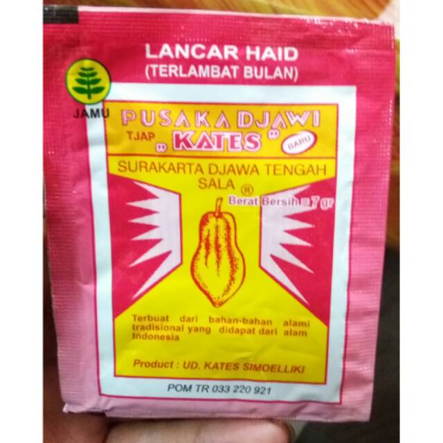 

Kates jamu lancar Haid