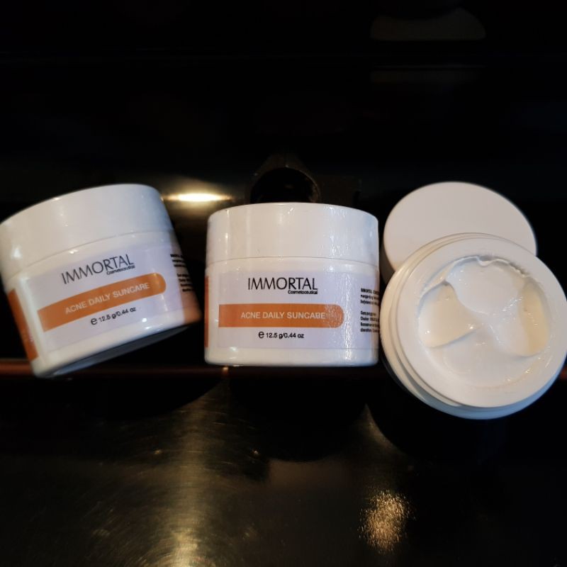 NEW Immortal Acne Daily Suncare