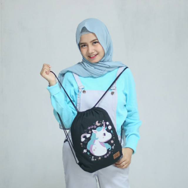 

SNY STRINGBAG UNICORN BLACK SABLON