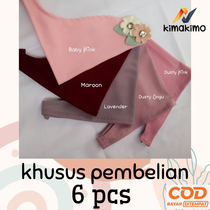 Penutup Dagu Pelapik Dagu Iner Inner Hijab Ciput Dagu Spandek Jersey