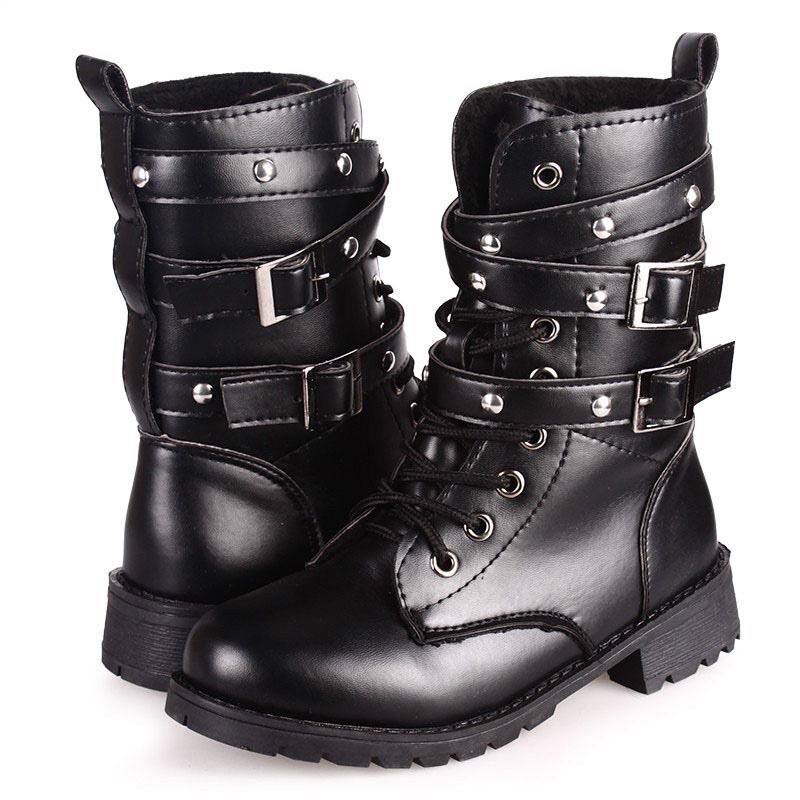 BT19 SEPATU BOOTS IMPORT PRIA WANITA KOREA BRITISH INGGRIS PUNK GHOTIK