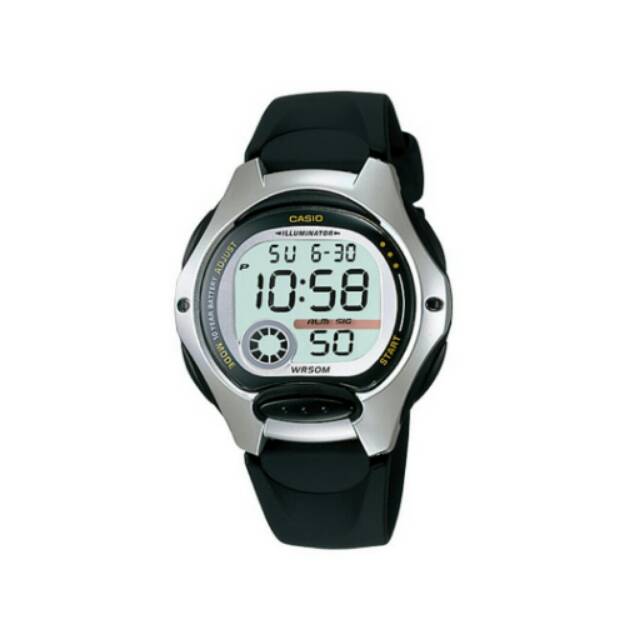 JAM TANGAN CEWEK / WANITA CASIO DIGITAL KARET ORIGINAL GARANSI INTERNASIONAL TAHAN AIR ELEGANT