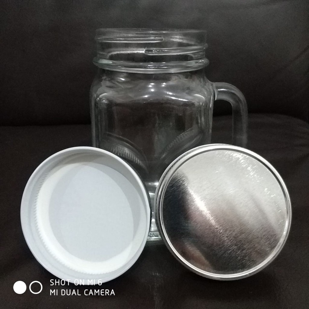 Libbey 97084 16 Oz Drinking Jar Glass