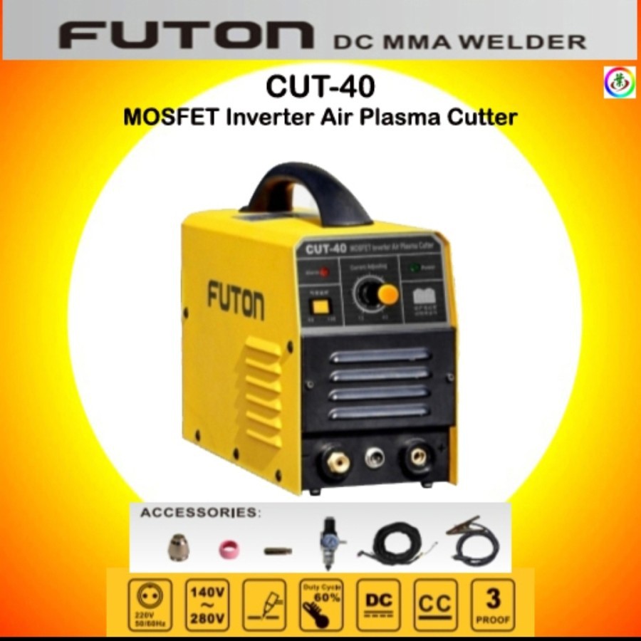 Mesin Inverter Plasma Cutting  Cut-40 Futon