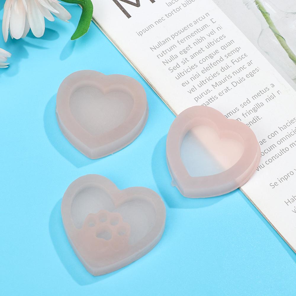 R-flower Cetakan Silikon Pasir Hisap Kucing Shaker Butterfly Resin Dog Paw Casting Tools Mold