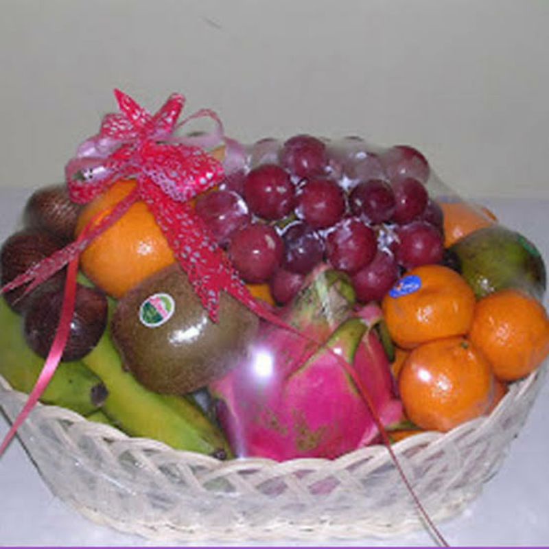 

Parcel Hamper Buah cantik /hampers buah/set hadiah orang sakit / tanda terima kasih