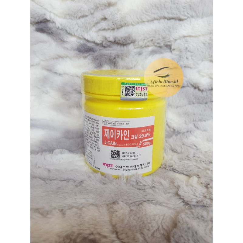 Jcain Red Label Anastesi Cream 500g